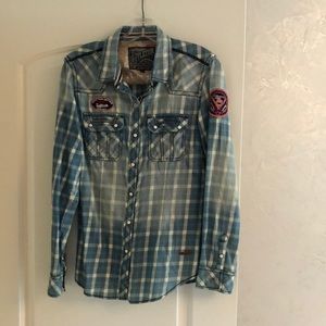 Nwot affliction button up
